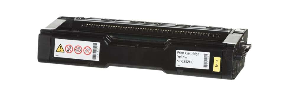 Ricoh Aficio SPC252/SPC262 Amarillo Cartucho de Toner Original - 407719/SPC252HEY - Prinkweb