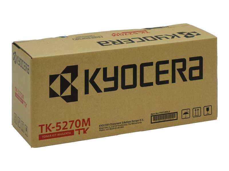 Kyocera TK5270 Magenta Cartucho de Toner Original - 1T02TVBNL0/TK5270M - Prinkweb
