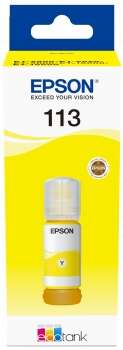 Epson 113 Amarillo Botella de Tinta Pigmentada Original - C13T06B440 - Prinkweb