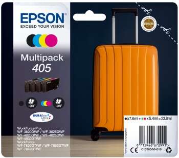 Epson 405 Pack de 4 Cartuchos de Tinta Originales - C13T05G64010 - Prinkweb