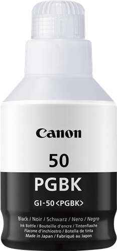 Canon GI50 Negro Botella de Tinta Original - GI50PGBK/3386C001 - Prinkweb