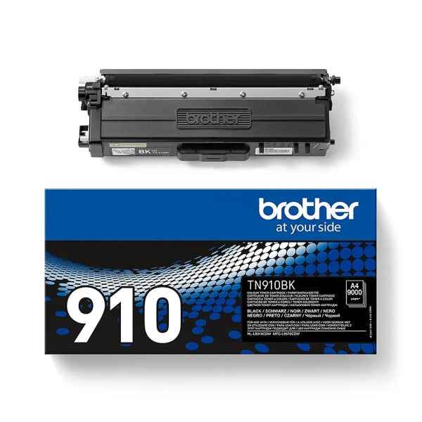 Brother TN910 Negro Cartucho de Toner Original - TN910BK - Prinkweb
