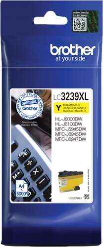 Brother LC3239XL Amarillo Cartucho de Tinta Original - LC3239XLY - Prinkweb