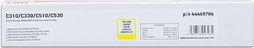 OKI C310/C510/MC351/MC361 Amarillo Cartucho de Toner Original - 44469704 - Prinkweb