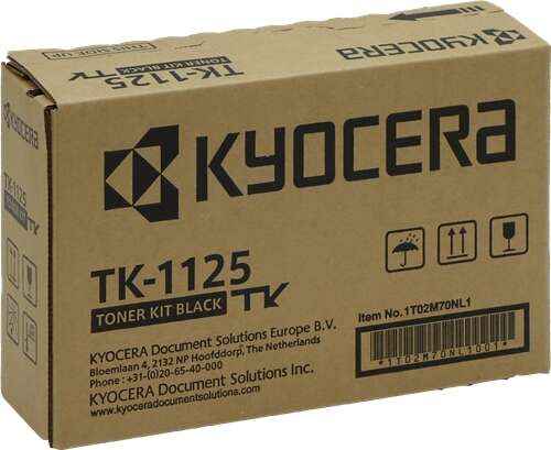 Kyocera TK1125 Negro Cartucho de Toner Original - 1T02M70NL0/1T02M70NL1 - Prinkweb