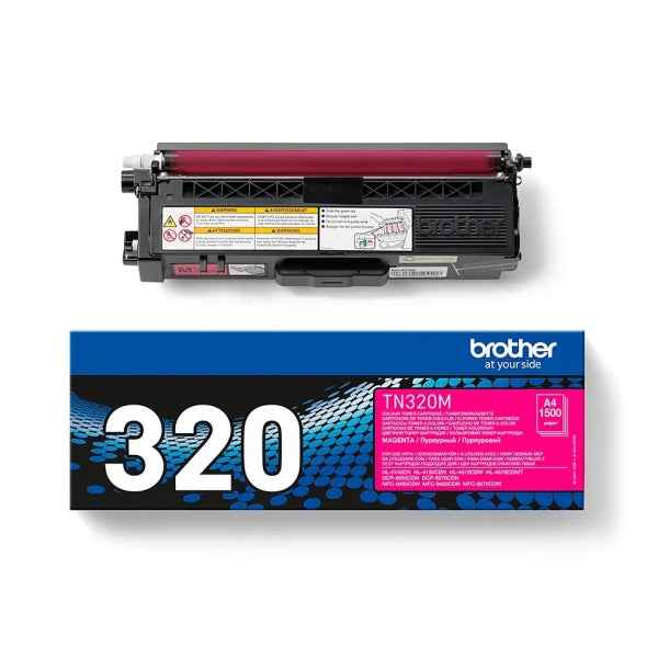Brother TN320 Magenta Cartucho de Toner Original - TN320M - Prinkweb