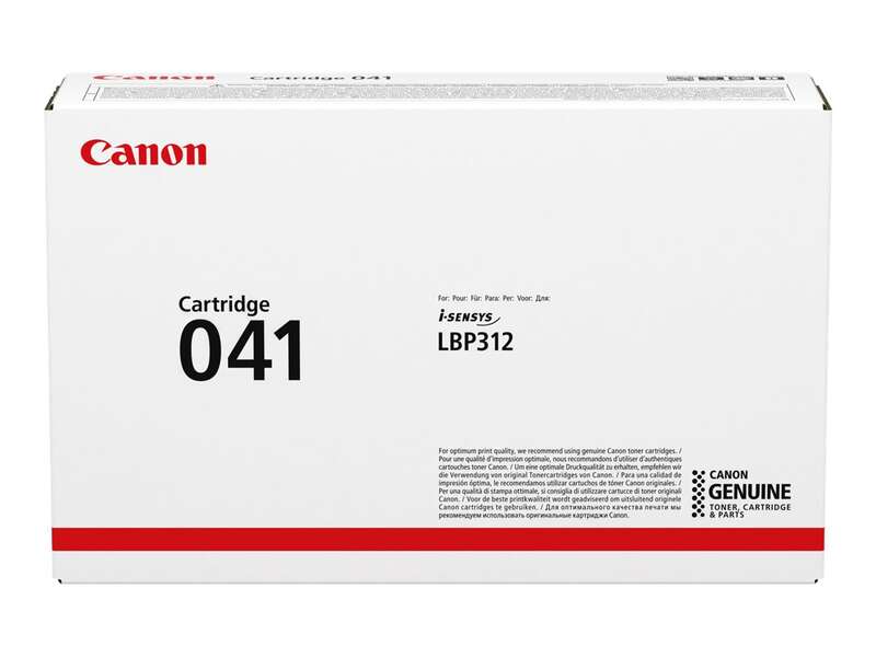 Canon 041 Negro Cartucho de Toner Original - 0452C002 - Prinkweb