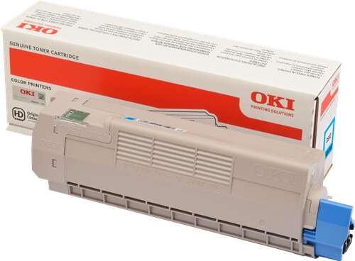 OKI C612 Cyan Cartucho de Toner Original - 46507507 - Prinkweb