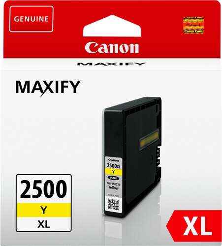 Canon PGI2500XL Amarillo Cartucho de Tinta Original - 9267B001 - Prinkweb