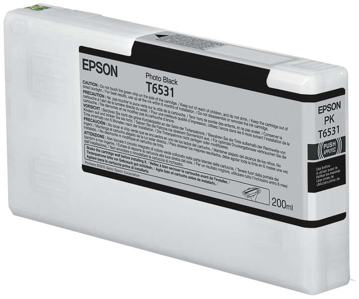 Epson T6531 Negro Photo Cartucho de Tinta Original - C13T653100 - Prinkweb