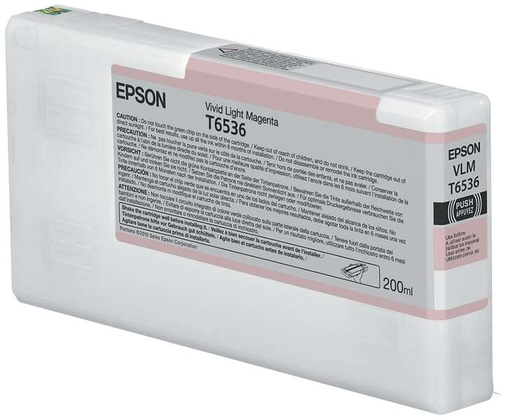 Epson T6536 Magenta Light Cartucho de Tinta Original - C13T653600 - Prinkweb