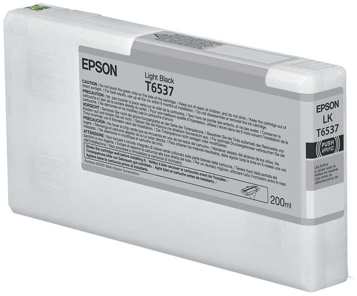 Epson T6537 Negro Light Cartucho de Tinta Original - C13T653700 - Prinkweb