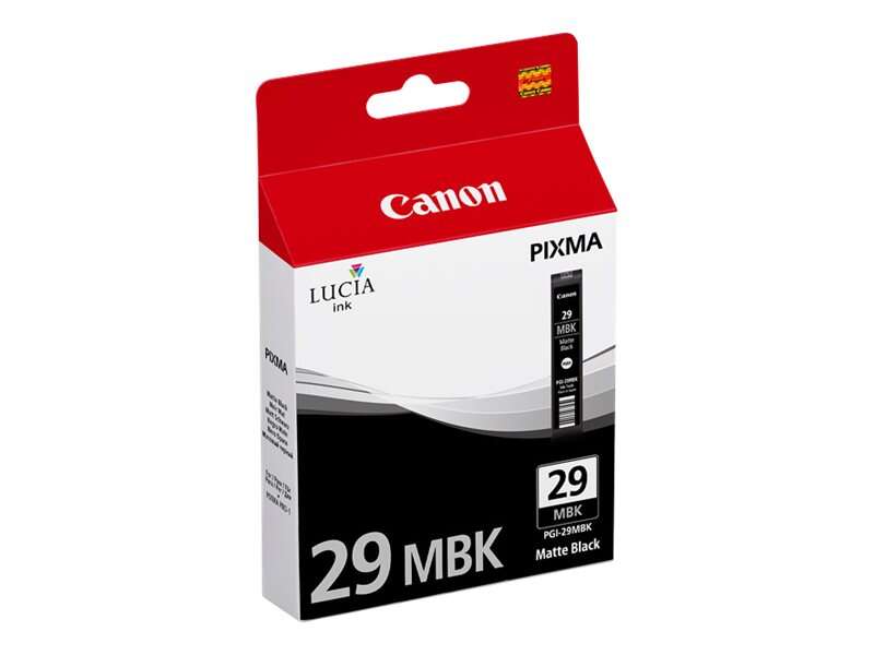 Canon PGI29 Negro Mate Cartucho de Tinta Original - 4868B001 - Prinkweb