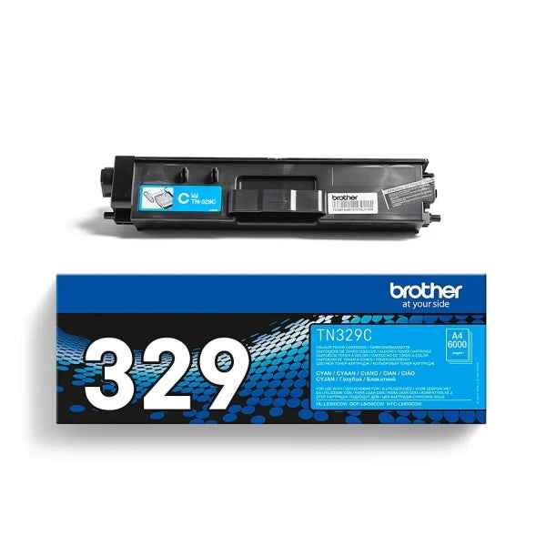 Brother TN329 Cyan Cartucho de Toner Original - TN329C - Prinkweb