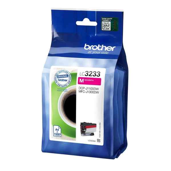 Brother LC3233 Magenta Cartucho de Tinta Original - LC3233M - Prinkweb