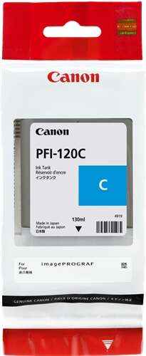 Canon PFI120 Cyan Cartucho de Tinta Original - 2886C001 - Prinkweb