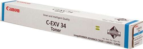 Canon CEXV34 Cyan Toner Genuine - 3783B002