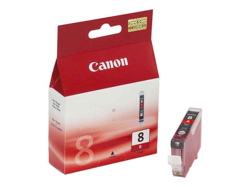 Canon CLI8 Rojo Cartucho de Tinta Original - 0626B001 - Prinkweb