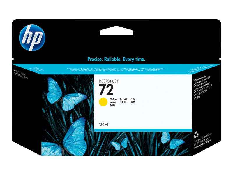 HP 72 Amarillo Cartucho de Tinta Original - C9373A - Prinkweb