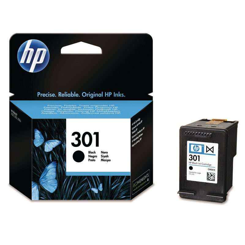 HP 301 Negro Cartucho de Tinta Original - CH561EE - Prinkweb