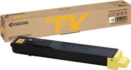 Kyocera TK8115 Amarillo Cartucho de Toner Original - 1T02P3ANL0/TK8115Y - Prinkweb
