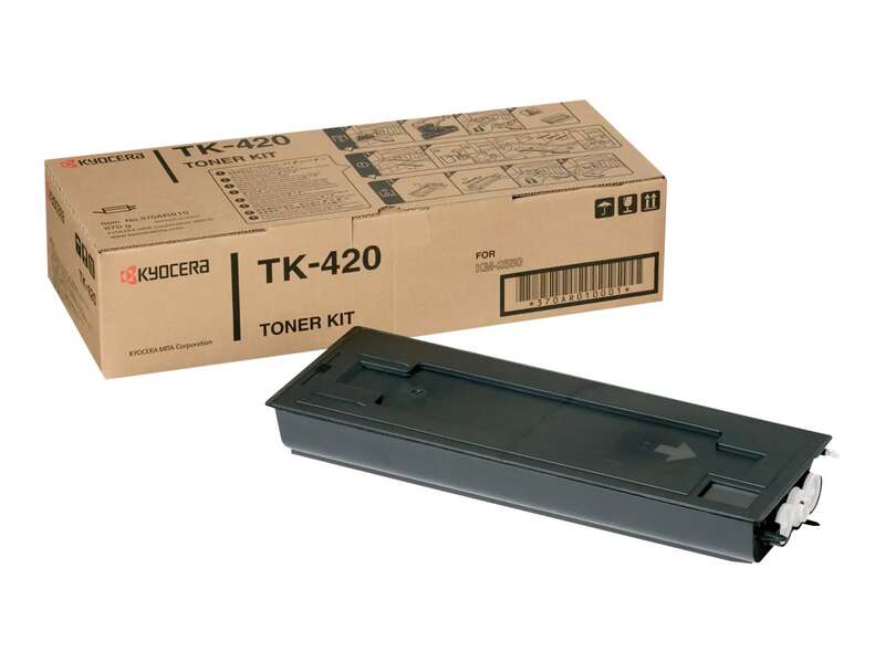 Kyocera TK420 Negro Cartucho de Toner Original - 370AR010 - Prinkweb