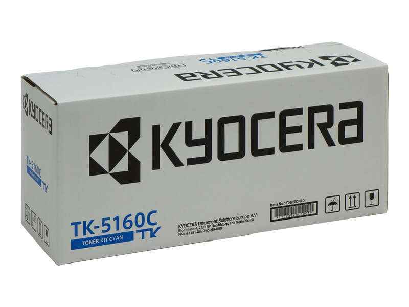 Kyocera TK5160 Cyan Cartucho de Toner Original - 1T02NTCNL0/TK5160C - Prinkweb