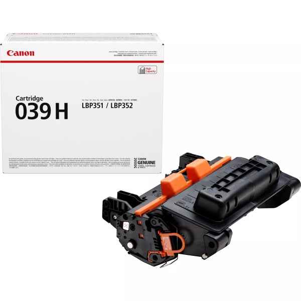 Canon 039H Negro Cartucho de Toner Original - 0288C001 - Prinkweb