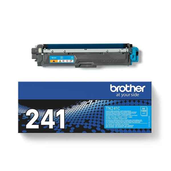 Brother TN241 Cyan Cartucho de Toner Original - TN241C - Prinkweb