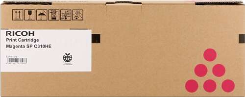 Ricoh Aficio SPC231/SPC232/SPC242/SPC310/ SPC311/SPC312/SPC320/SPC342 Magenta Cartucho de Toner Original - 407636/406481/SPC310M - Prinkweb