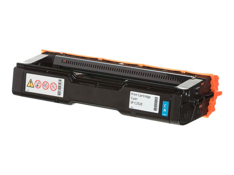 Ricoh Aficio SPC252/SPC262 Cyan Cartucho de Toner Original - 407532/SPC252EC - Prinkweb