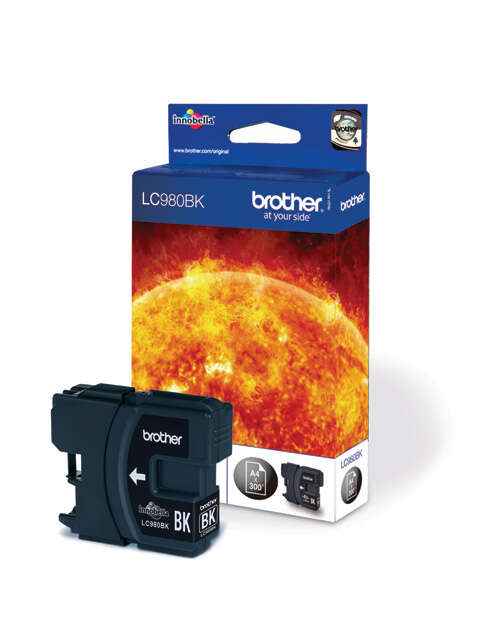 Brother LC980 Negro Cartucho de Tinta Original - LC980BK - Prinkweb