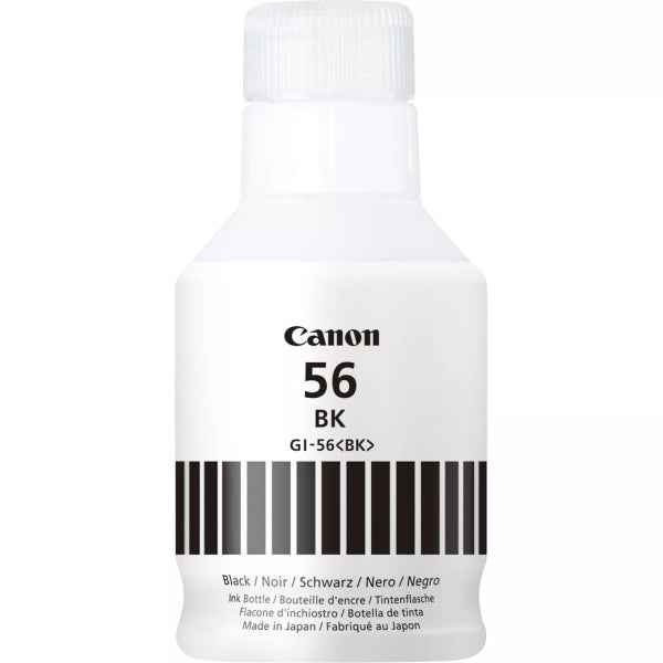 Canon GI56 Negro Botella de Tinta Original - GI56BK/4412C001 - Prinkweb
