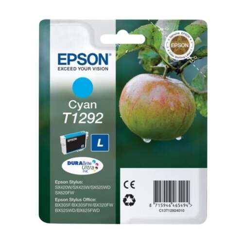Epson T1292 Cyan Cartucho de Tinta Original - C13T12924012 - Prinkweb
