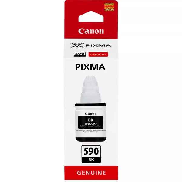 Canon GI590 Negro Botella de Tinta Original - GI590BK/1603C001 - Prinkweb