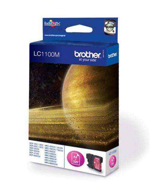 Brother LC1100 Magenta Cartucho de Tinta Original - LC1100M - Prinkweb