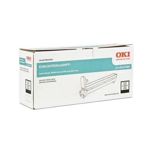 OKI Executive ES8430/ES8451/ES8460MFP/ES8461 Negro Tambor de Imagen Original - 01247404 (Drum) - Prinkweb