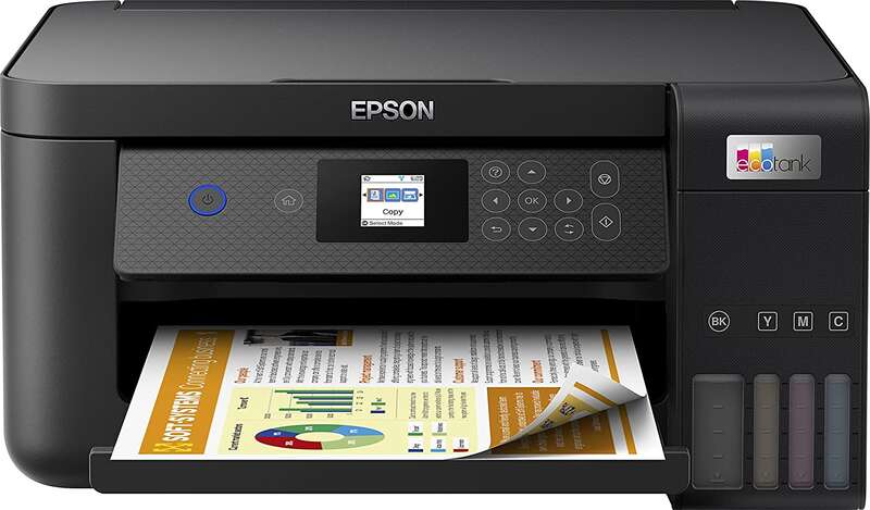Epson EcoTank ET2850 Impresora Multifuncion Color Duplex WiFi 33ppm - Prinkweb