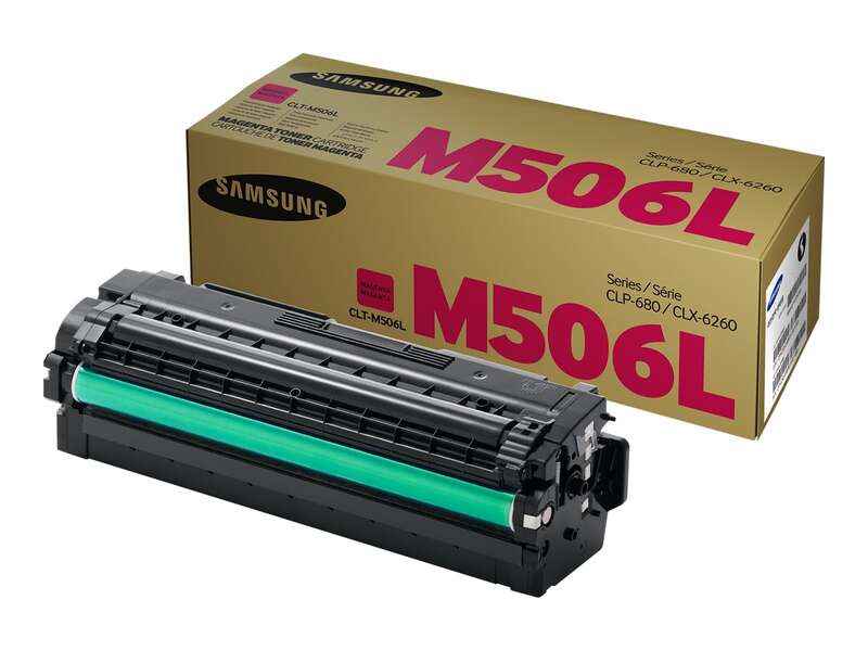 Samsung CLP680/CLX6260 Magenta Cartucho de Toner Original - CLT-M506L/SU305A - Prinkweb