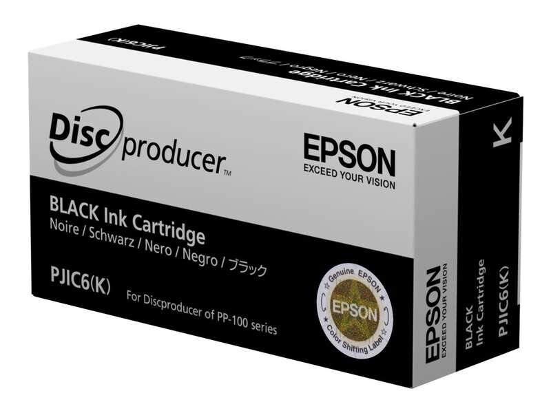 Epson PJIC6/PJIC7 Negro Cartucho de Tinta Original - C13S020693/C13S020452 - Prinkweb