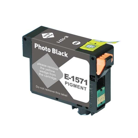 Compatible Epson T1571 Black Photo Cartridge