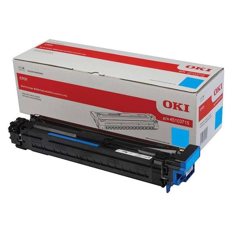 OKI C911/C931 Cyan Tambor de Imagen Original - 45103715 - Prinkweb
