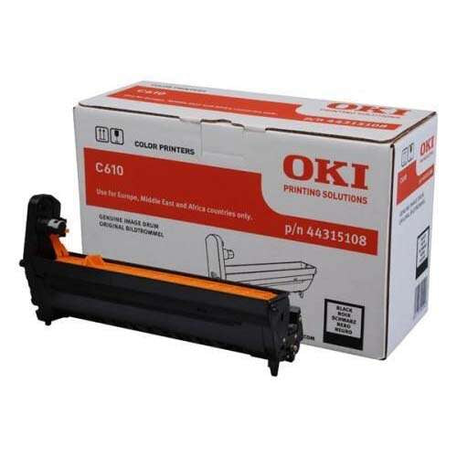 OKI C610 Negro Tambor de Imagen Original - 44315108 (Drum) - Prinkweb