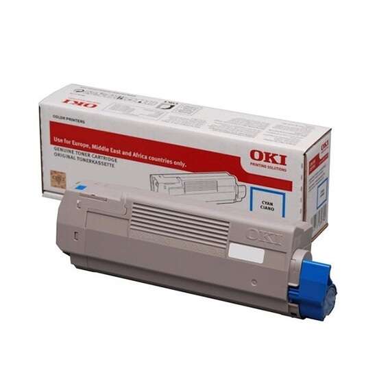 OKI C712 Cyan Cartucho de Toner Original - 46507615 - Prinkweb