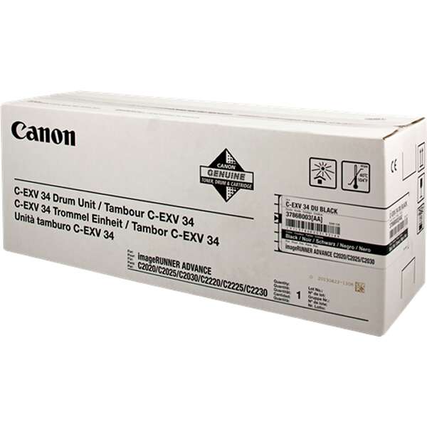 Canon CEXV34 Negro Tambor de Imagen Original - 3786B003 (Drum) - Prinkweb