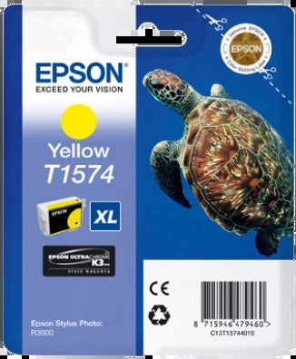 Epson T1574 Amarillo Cartucho de Tinta Original - C13T15744010 - Prinkweb