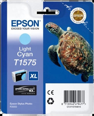 Epson T1575 Cyan Light Cartucho de Tinta Original - C13T15754010 - Prinkweb
