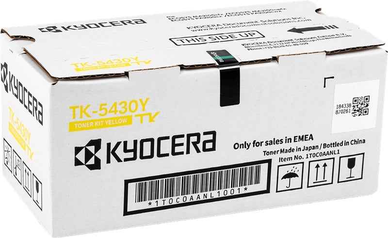 Kyocera TK5430 Amarillo Cartucho de Toner Original - 1T0C0AANL1/TK5430Y - Prinkweb