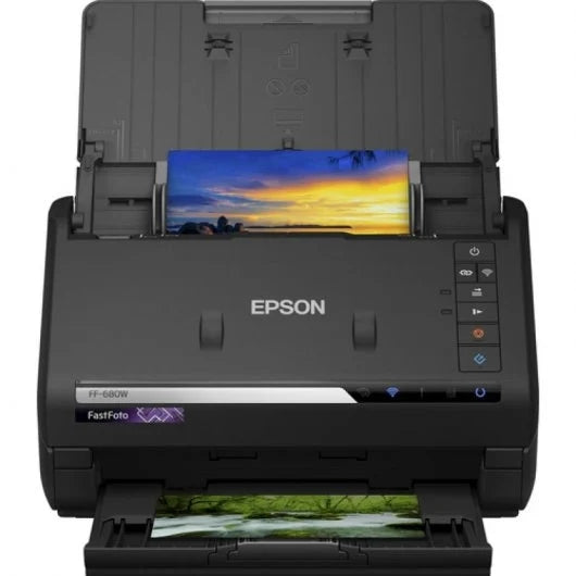 Epson Fastfoto FF680W Escaner WiFi - 600dpi - Alimentador Automatico - Prinkweb