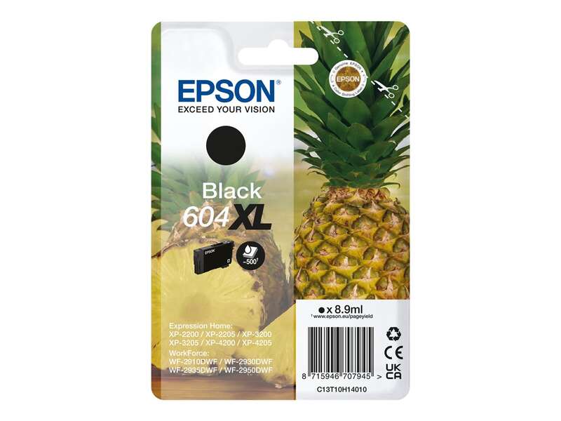 Epson 604XL Negro Cartucho de Tinta Original - C13T10H14010 - Prinkweb